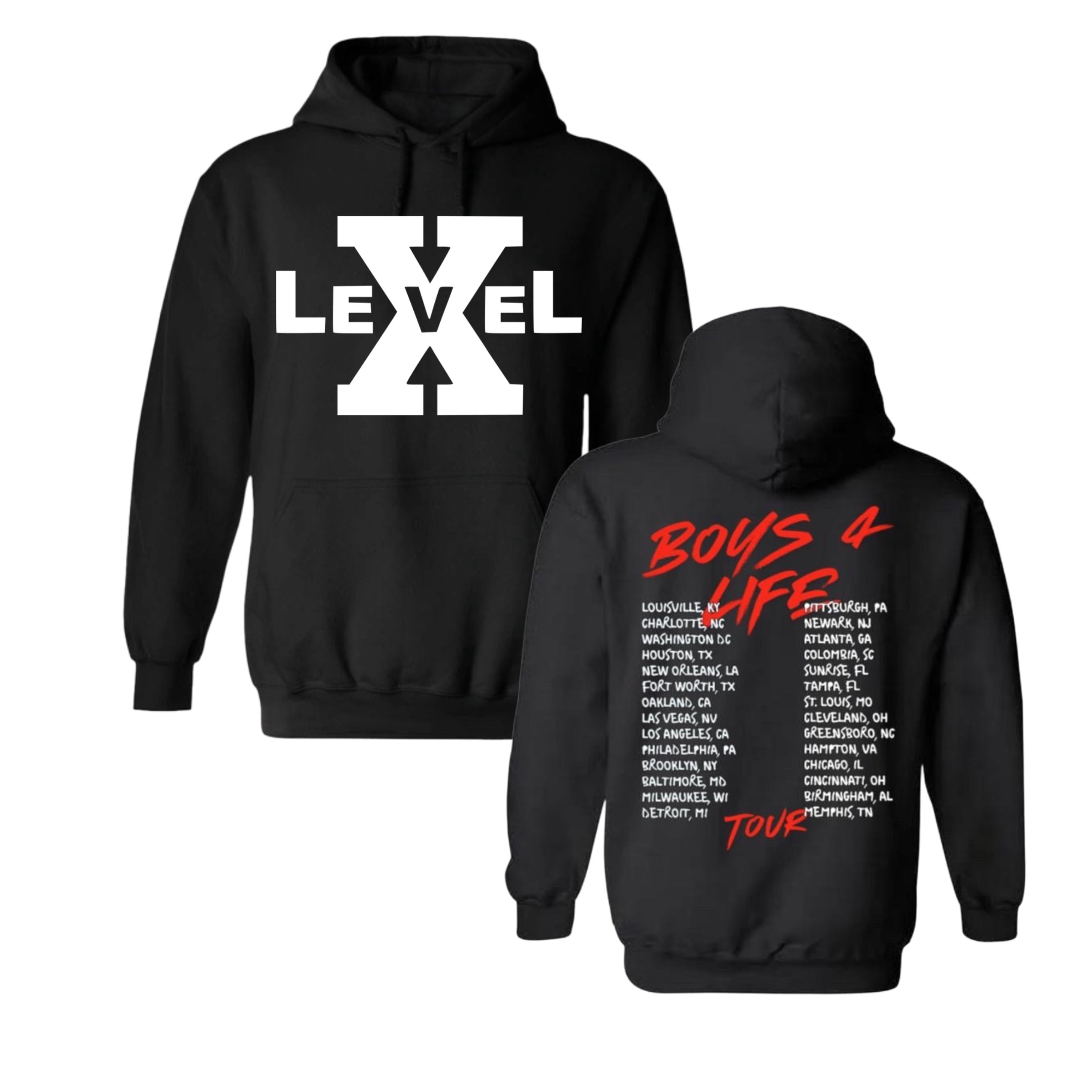 LEVEL 10 - TOUR HOODIE